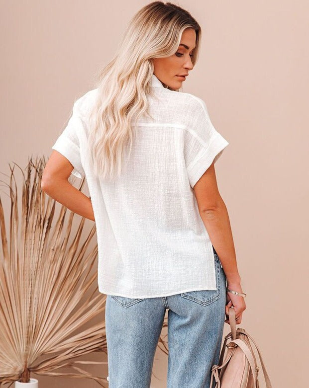 Breezy Cool, Alluring Lines: The Linen Shirt You'll Live In