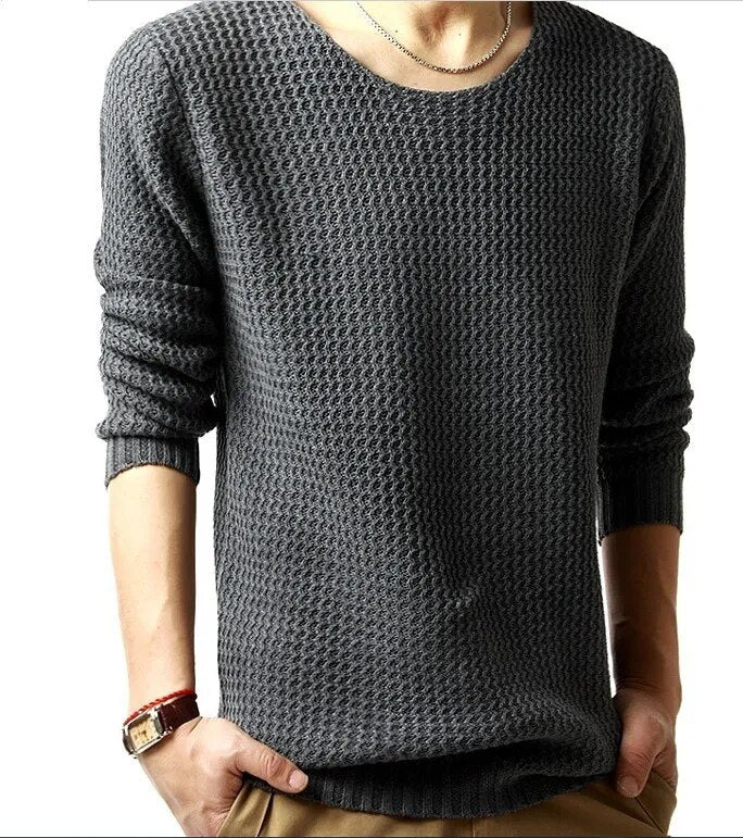 Solid Color Wool Sweater: Timeless Comfort & Style