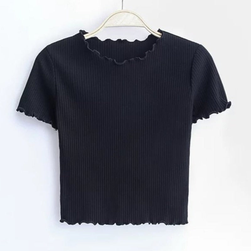 Plain Retro Top: For Modern Woman