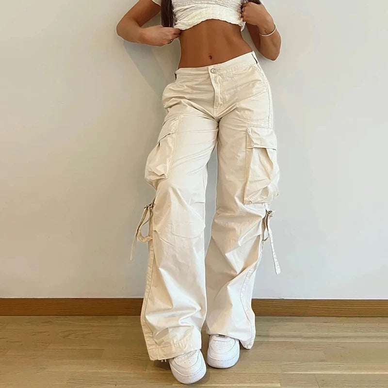 Street Style Essential: Women's Low Rise Cargo Pants