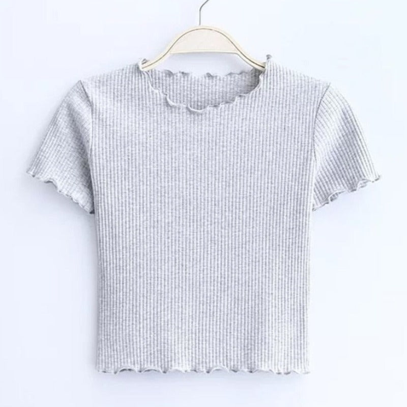 Plain Retro Top: For Modern Woman