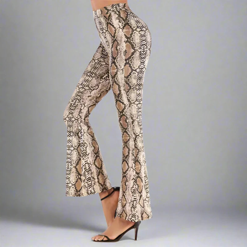 Jungle Chic: Leopard, Snake, & Tiger Print Pants For Women