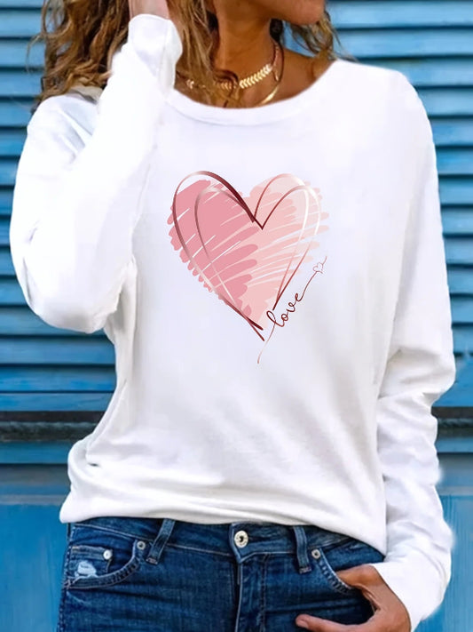 Sweetheart Long Sleeve Top: Everyday Style