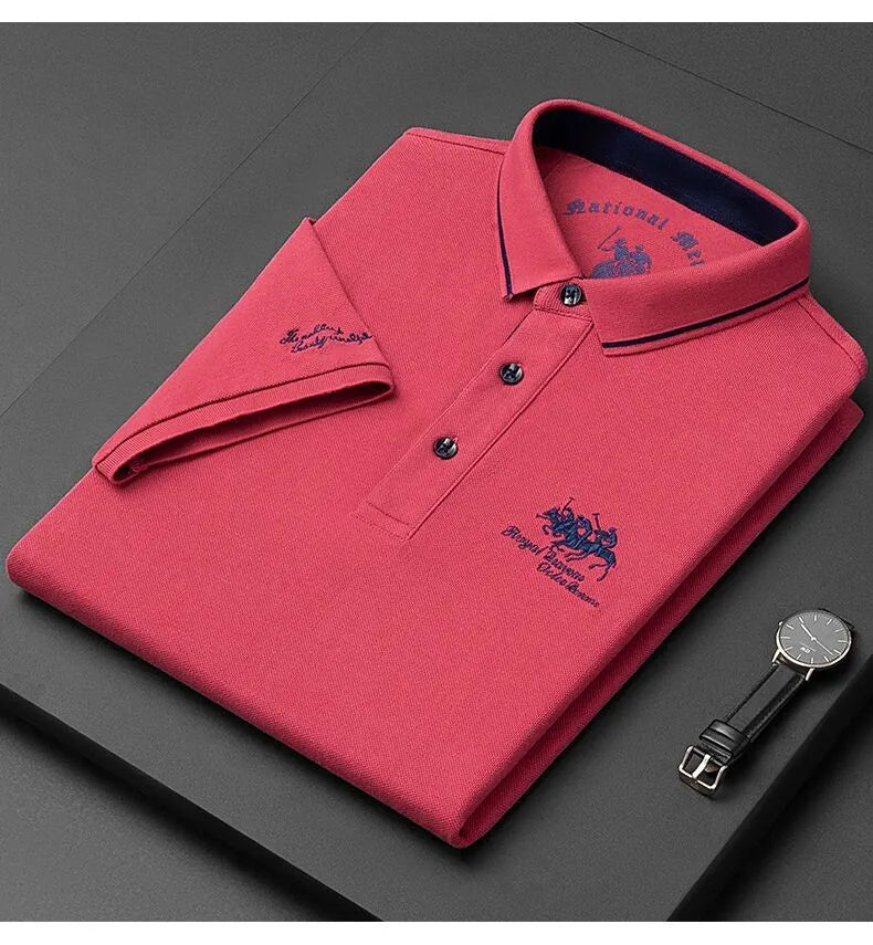 Smart Casual Embroidered Polo Shirt