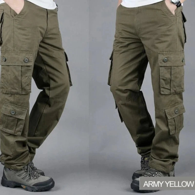 Solid & Camo Cargo Pants: Durable Comfort For Every Mission