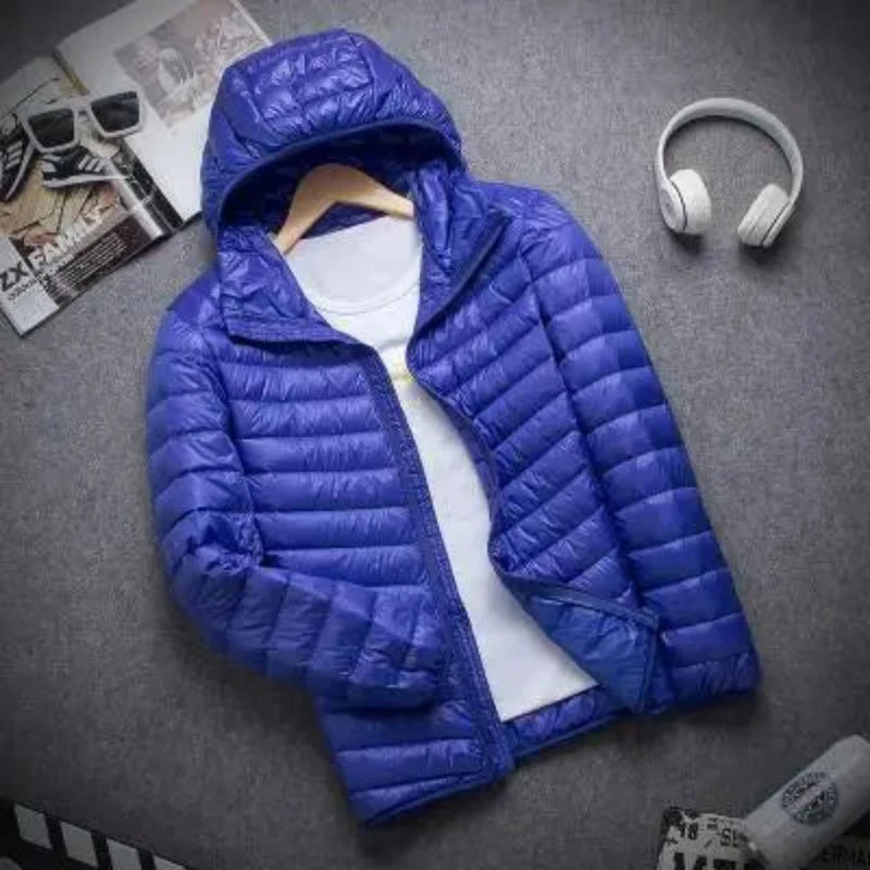 Lightweight Warmth, Maximum Style: Men's Puffer Jacket