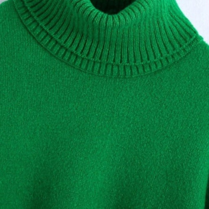 Classic Loose Turtleneck Sweater