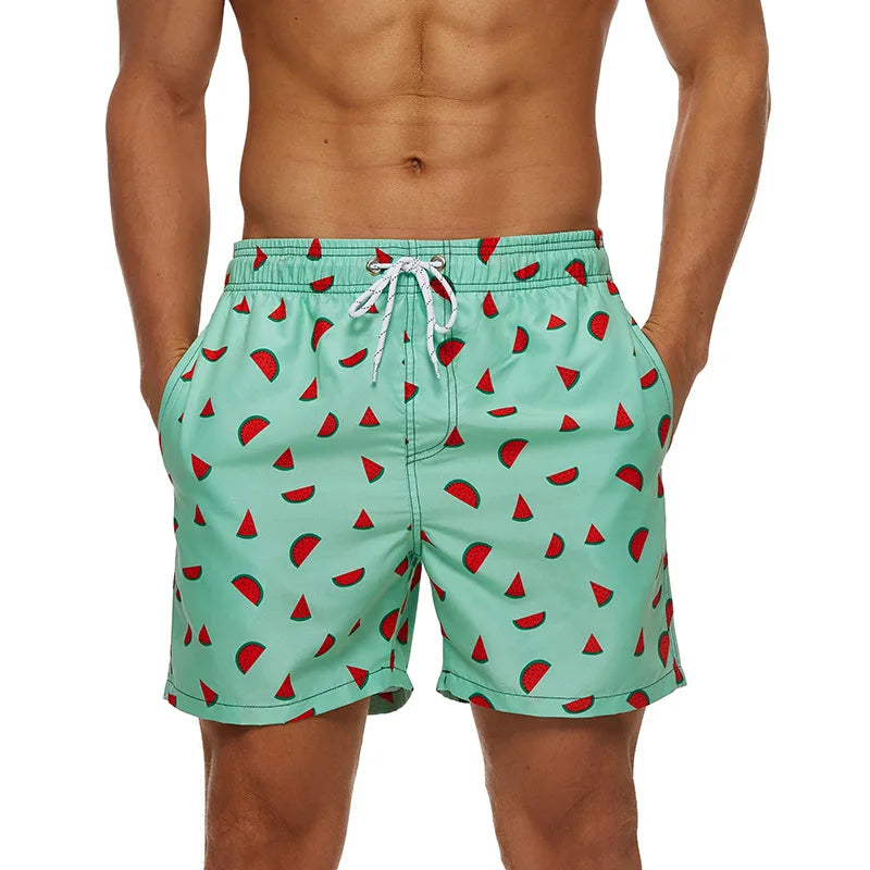 Printed Board Shorts: Stylish Swimwear