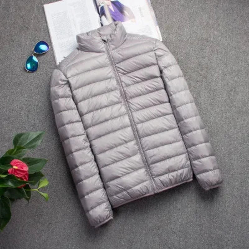 Lightweight Warmth, Maximum Style: Men's Puffer Jacket