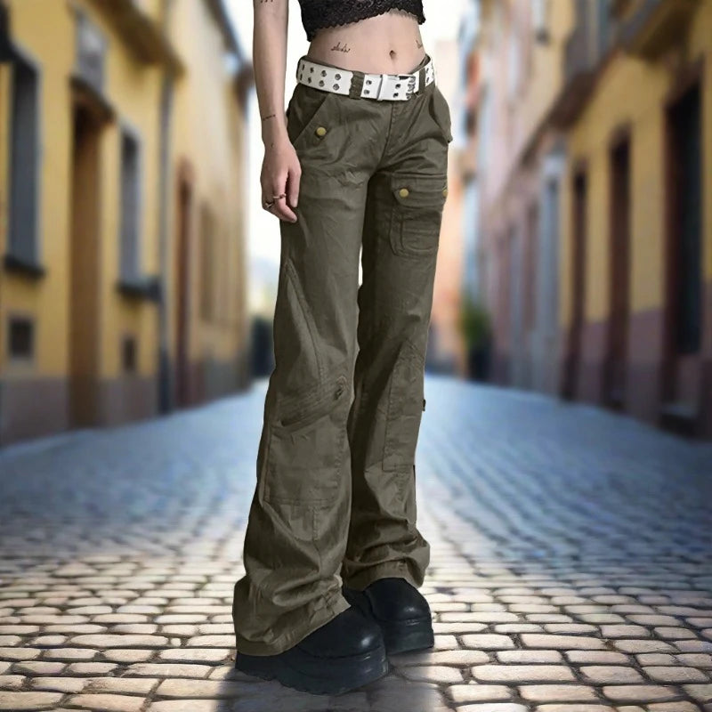 Streetwear Staple: Batik Cargo Pants For A Bold Look (Women's)