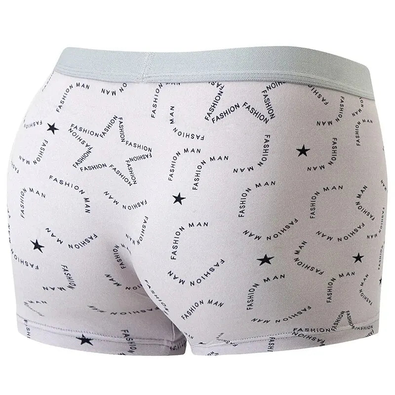 Upgrade Your Undergarments: 4-Pack Printed Men's Boxers