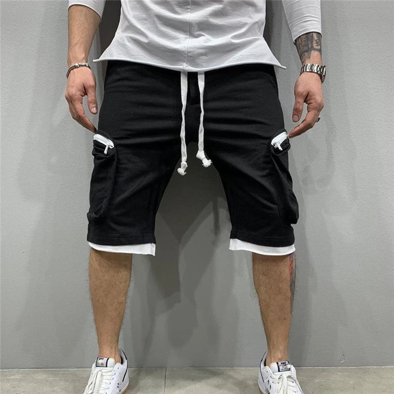 Traveling? Chillin'? Sporty? These Drawstring Cargo Shorts Got U Covered