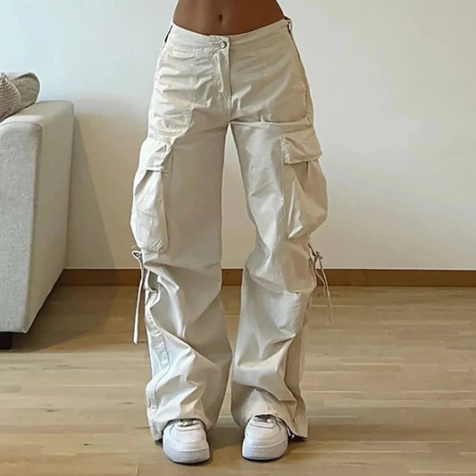 Street Style Essential: Women's Low Rise Cargo Pants