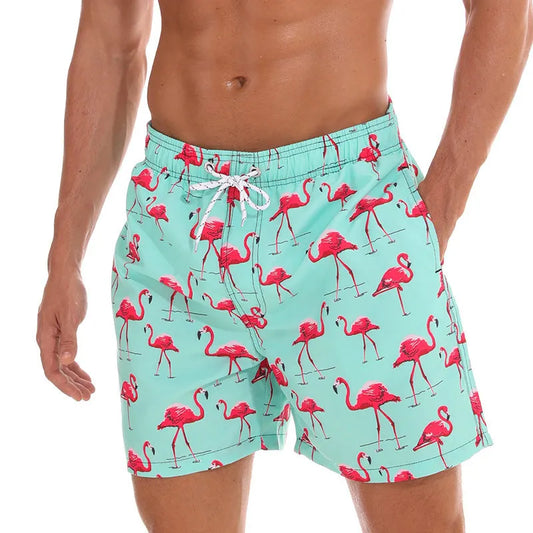 Printed Board Shorts: Stylish Swimwear