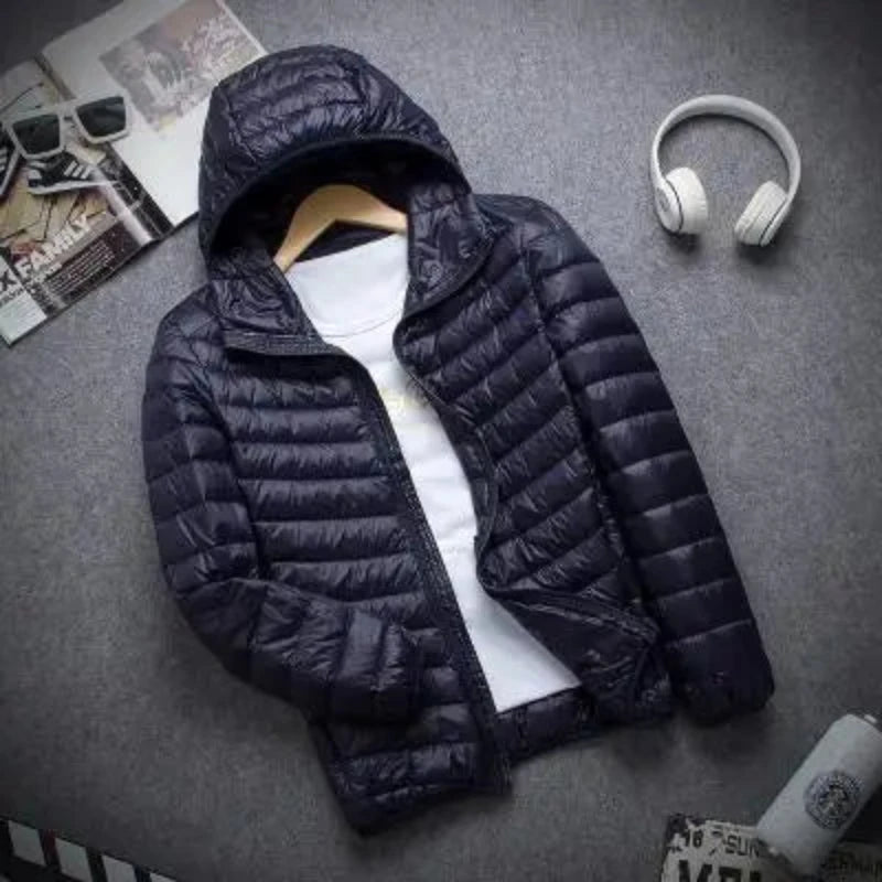 Lightweight Warmth, Maximum Style: Men's Puffer Jacket