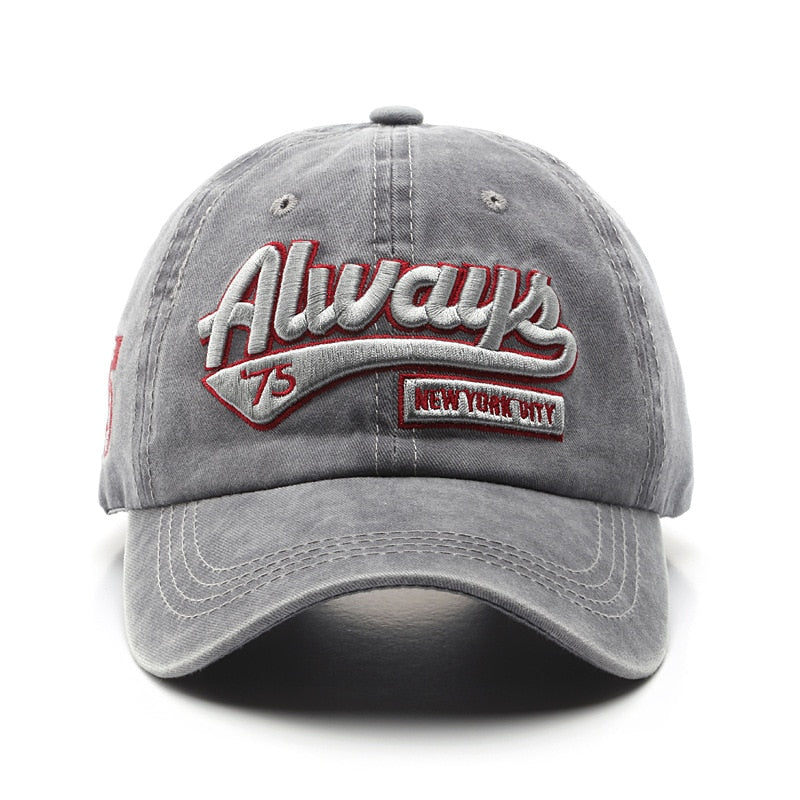 Always 75 Embroidery Baseball Hat