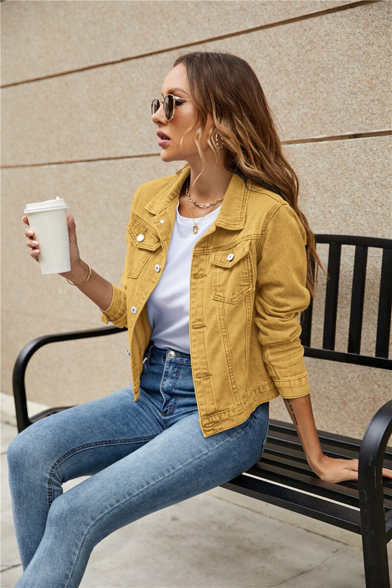 A Classic Denim Jacket With A Modern Twist