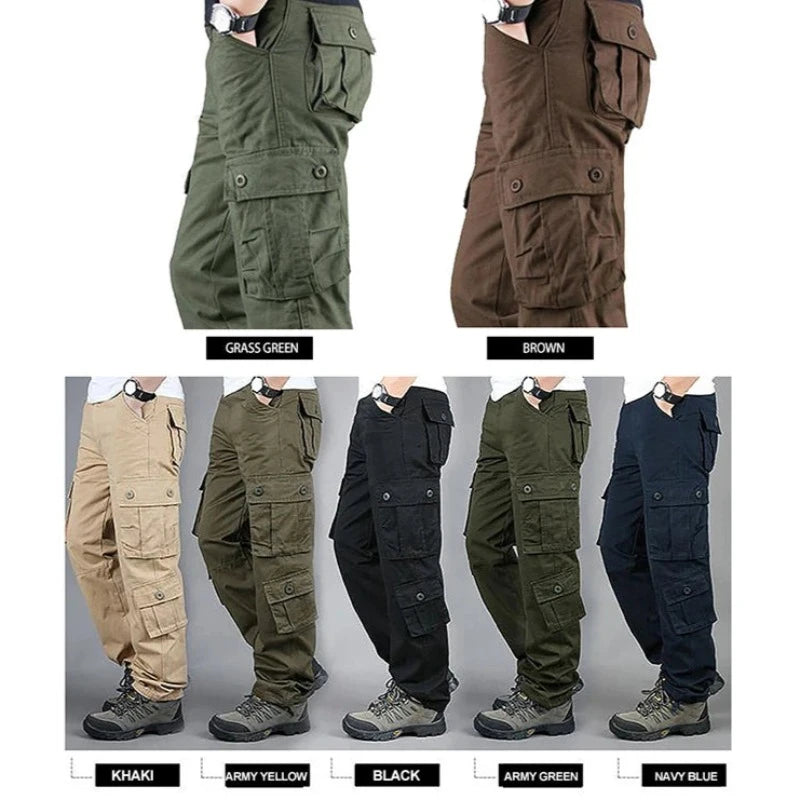 Solid & Camo Cargo Pants: Durable Comfort For Every Mission