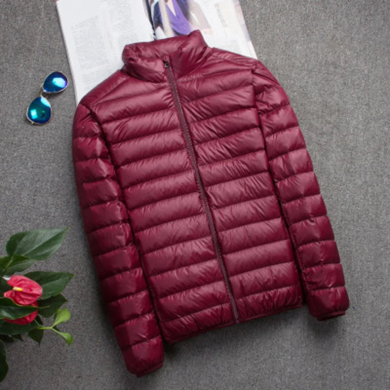 Lightweight Warmth, Maximum Style: Men's Puffer Jacket