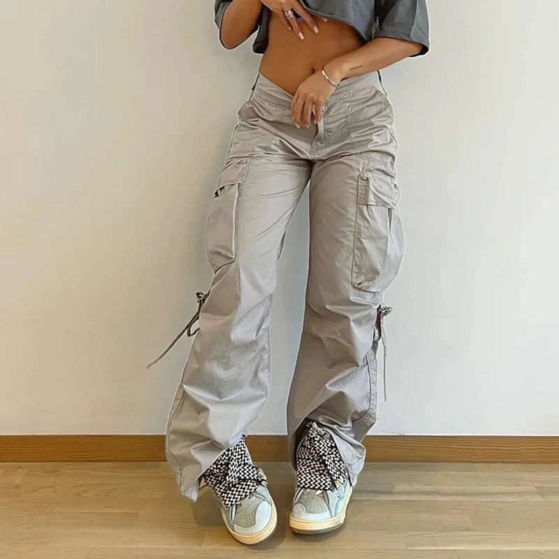 Street Style Essential: Women's Low Rise Cargo Pants