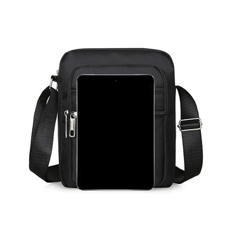 Multi-Compartment Marvel: The Customizable Men's Crossbody Bag