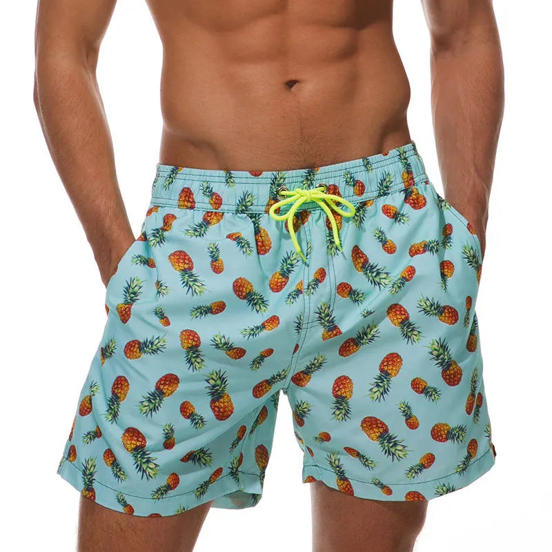 Printed Board Shorts: Stylish Swimwear