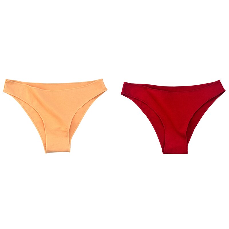 2-Pcs Cotton Panties: Soft, Comfortable & Breathable