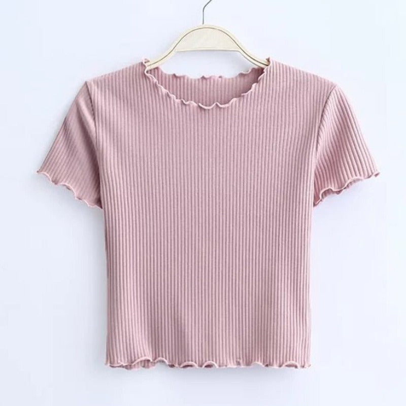 Plain Retro Top: For Modern Woman