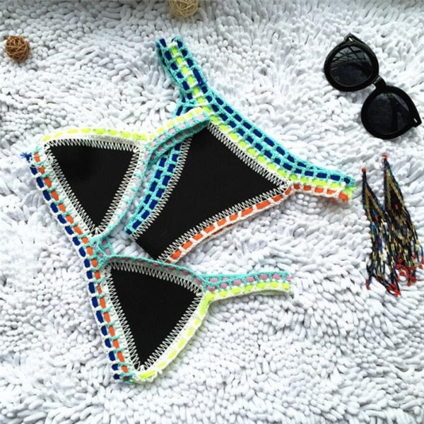 Sizzle In Style: Stunning Neoprene Bikini