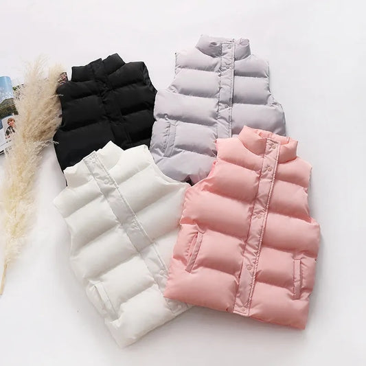 Cotton Padded Puffer Vests For Women