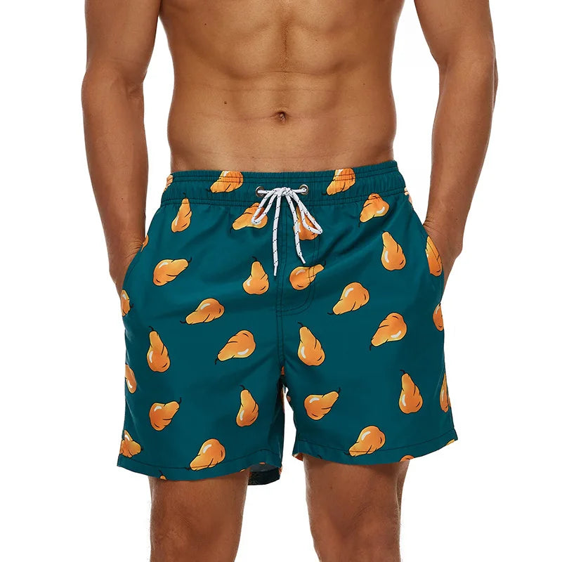 Printed Board Shorts: Stylish Swimwear