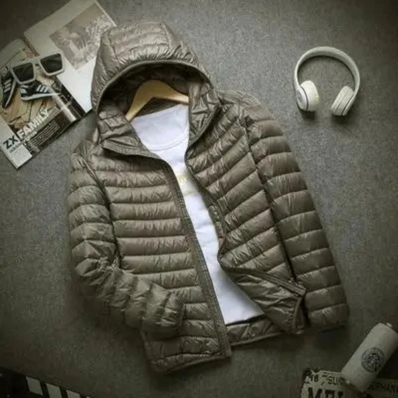 Lightweight Warmth, Maximum Style: Men's Puffer Jacket