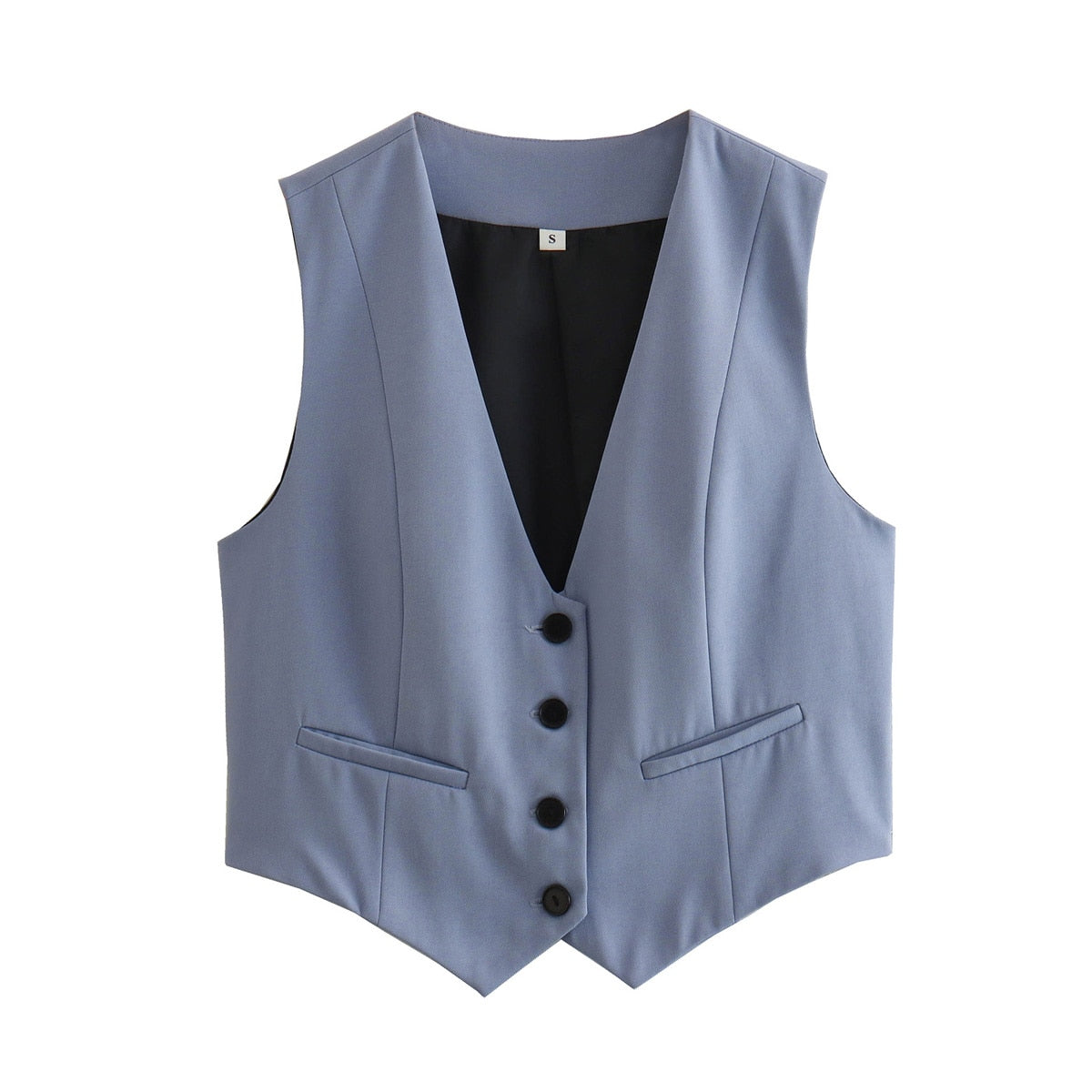 Single-Breasted Sleeveless Vests: A Versatile Essential