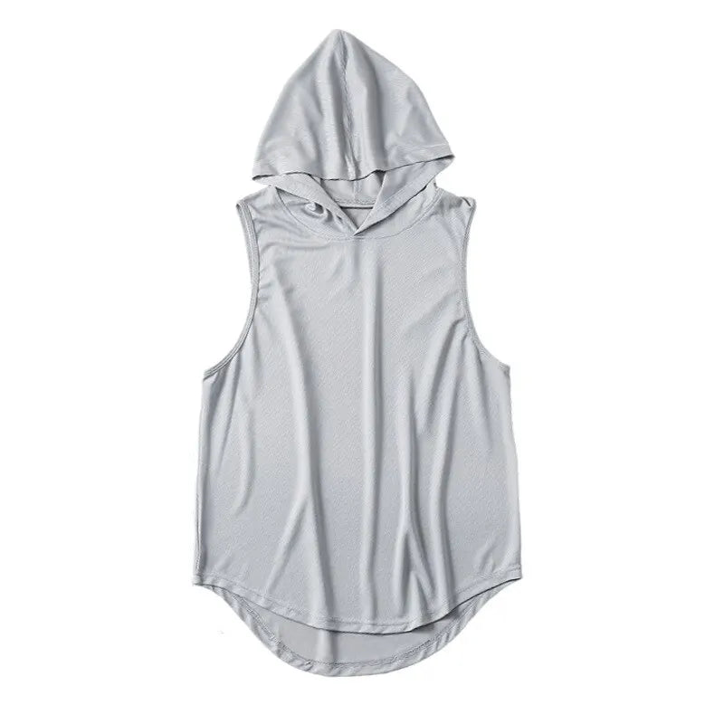 Men's Hooded Tank Top: From Gym To Street, Always Ready To Move