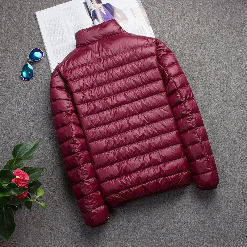 Lightweight Warmth, Maximum Style: Men's Puffer Jacket