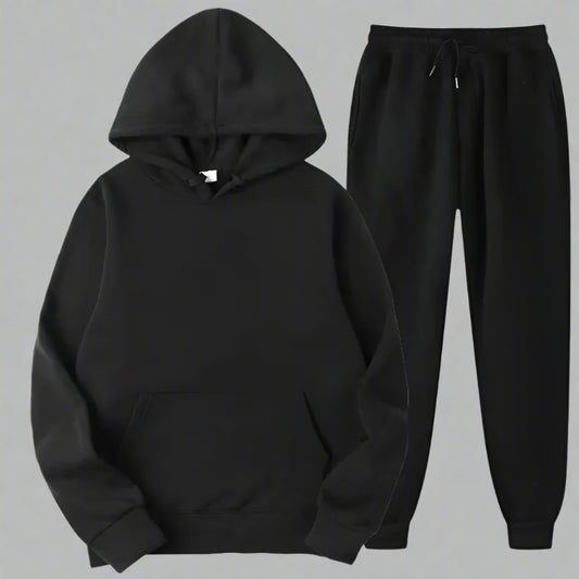 Relaxed Comfort: Hoodie & Pants Set (PJ / Lounge)