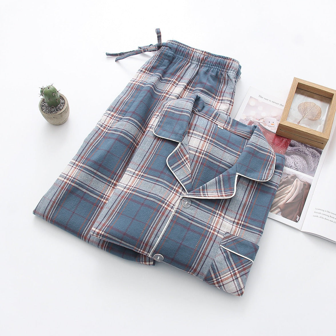 Cozy Cloud Comfort: Men's Flannel PJs For Blissful Lounging