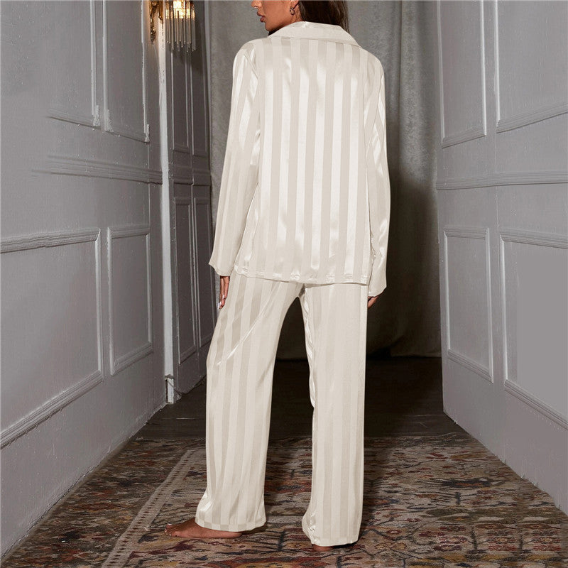 Luxe Ice Silk PJ Set: Cozy Comfort, Endless Style