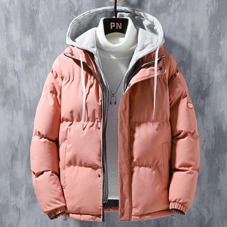 Slay The Day In Style & Warmth: Windproof Hooded Jacket