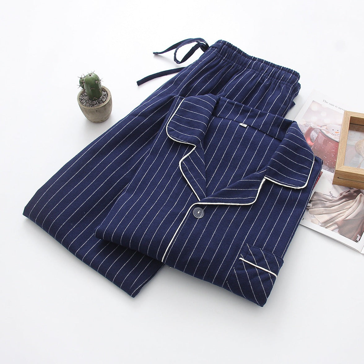 Cozy Cloud Comfort: Men's Flannel PJs For Blissful Lounging