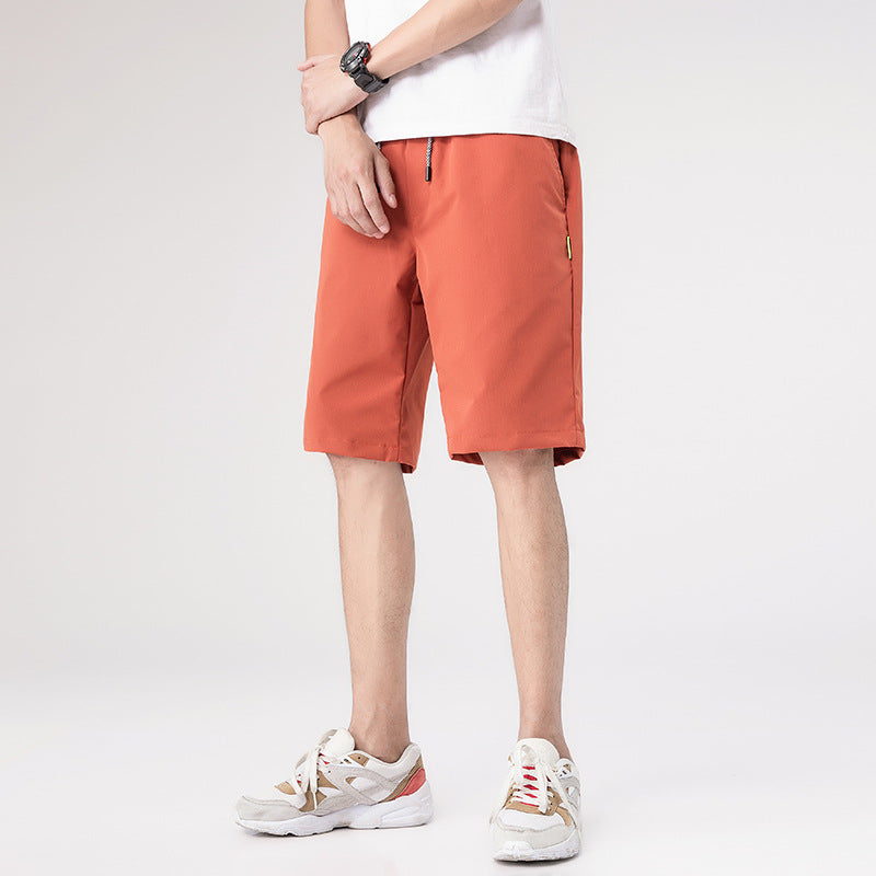 Comfy Casual Solid Color Shorts For Men