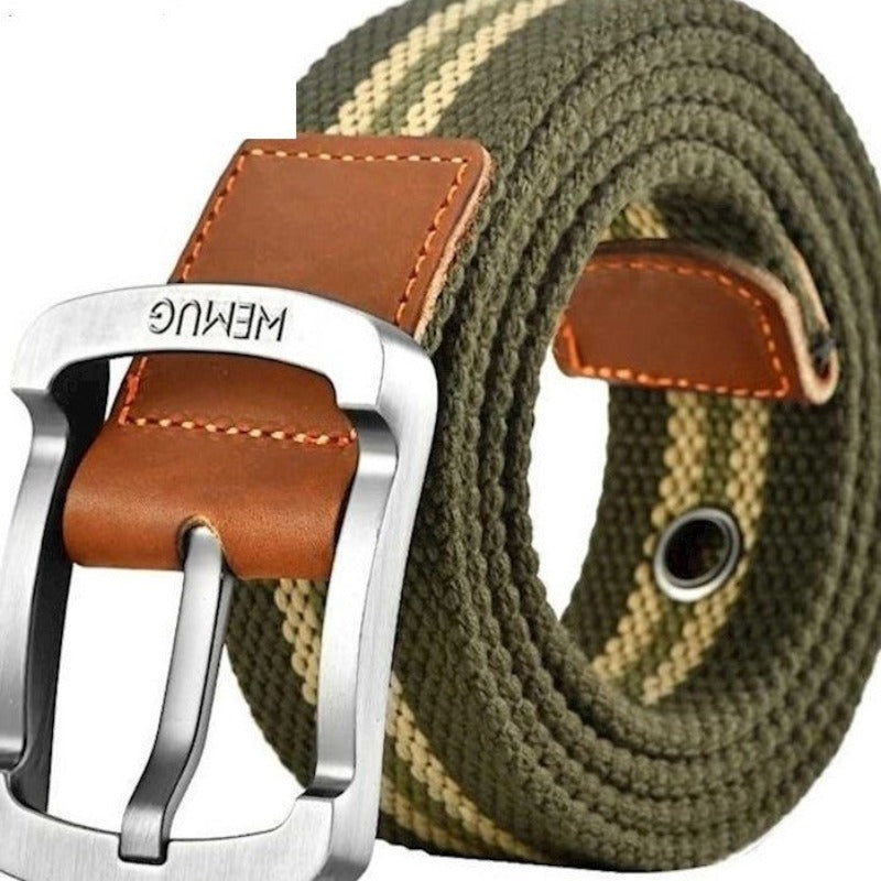 Durable Canvas Men's Belt: For Everyday Wear