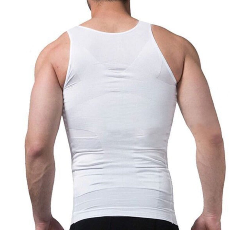 Contour Control: Men's Sleek Tank Top That Sculpts Your Shape