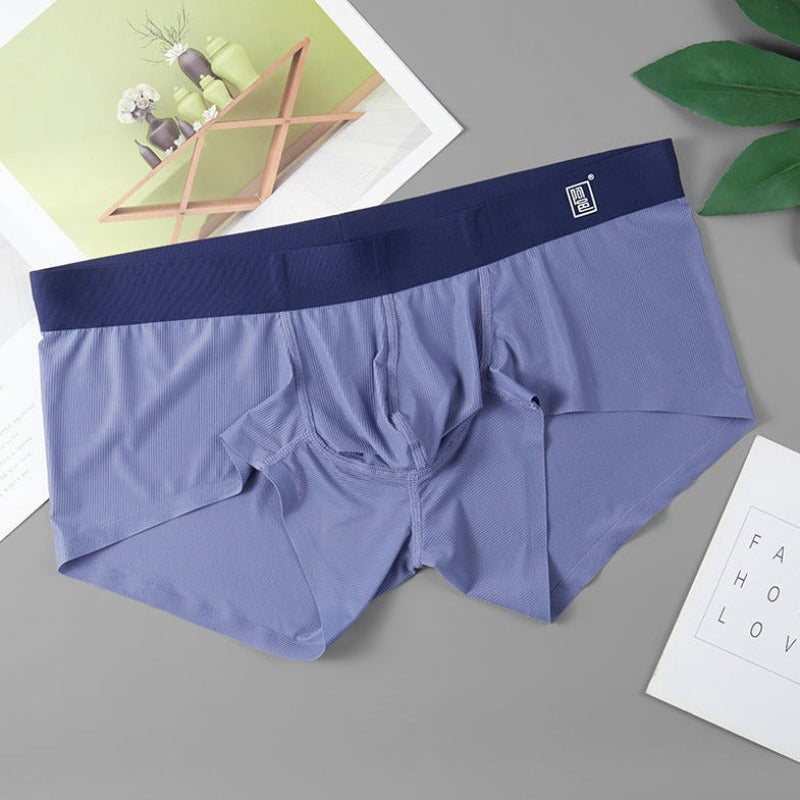 Summer Slayers: Breathable Ice Silk Boxers