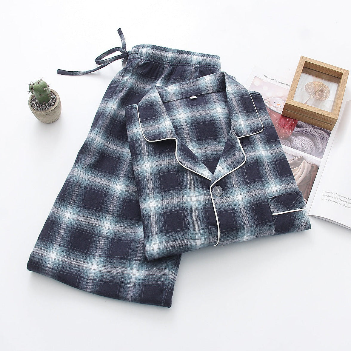 Cozy Cloud Comfort: Men's Flannel PJs For Blissful Lounging