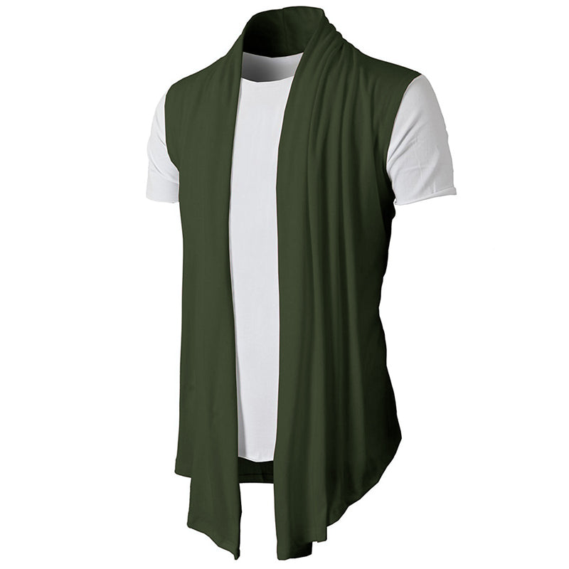 The Sleek & Easy Essential: Your Sleeveless Knit Cardigan (Sot Men)