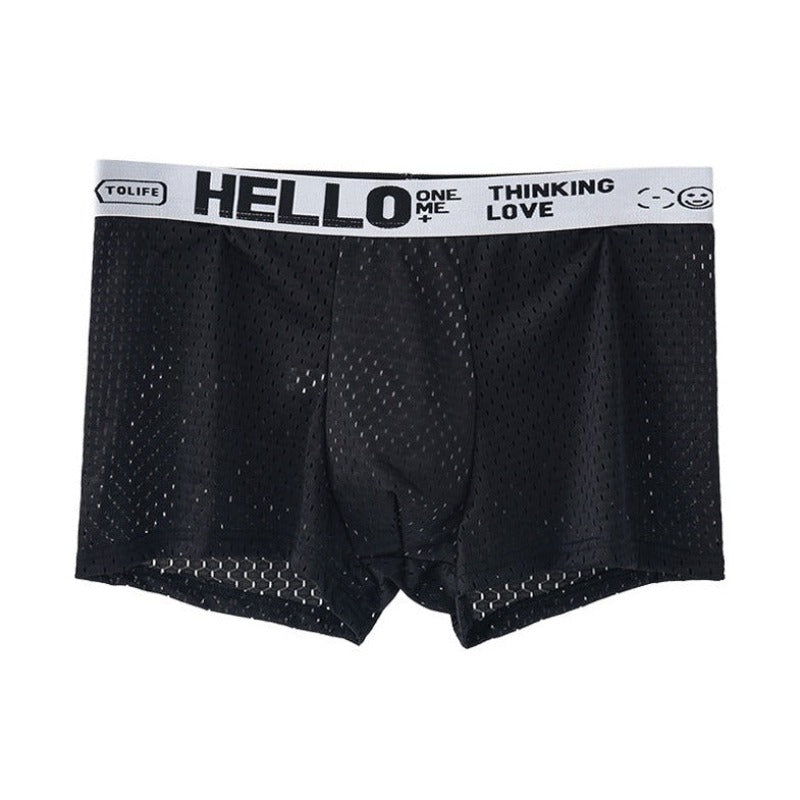 Beat The Heat In Style: Cooling Mesh Boxers