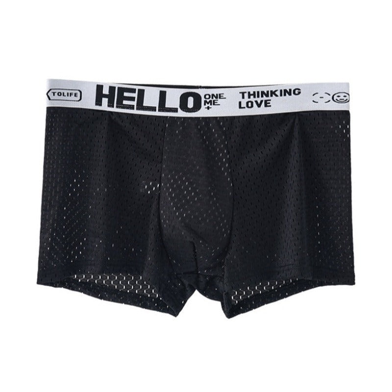 Beat The Heat In Style: Cooling Mesh Boxers