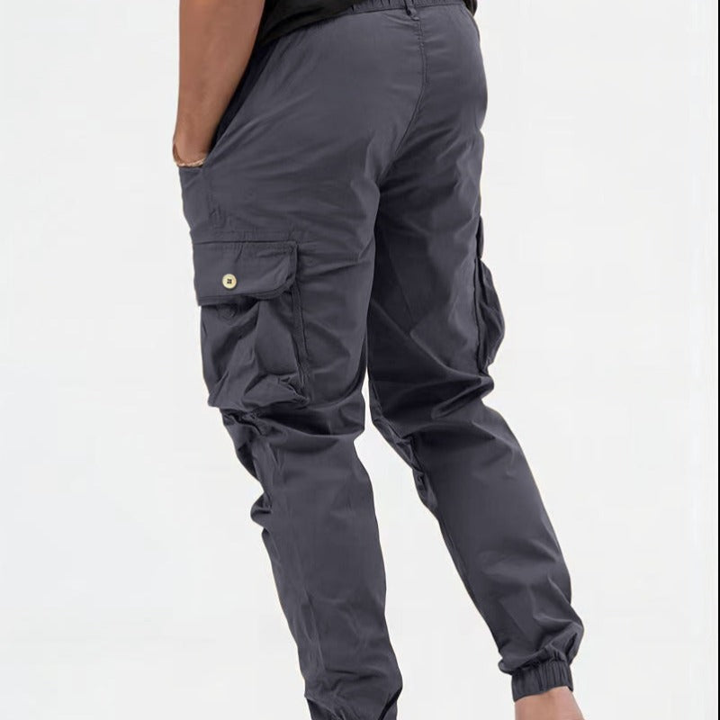 Cargo Cool: Utility Style Meets Comfort In Woven Pants