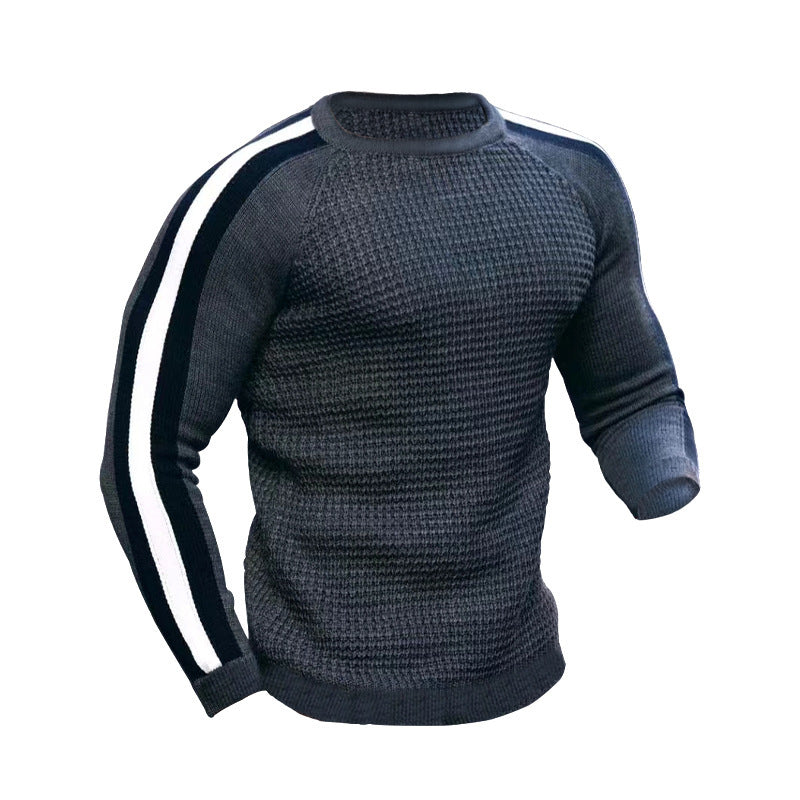 Chilled Vibes, Elevated Style: The Contrast Slim Sports Sweater